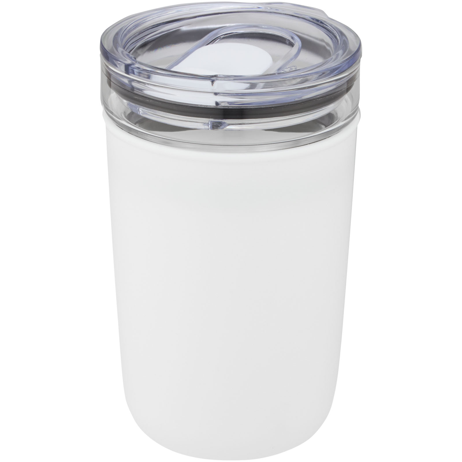 Bicchiere Bello da 420 ml in vetro con parete esterna in plastica riciclata