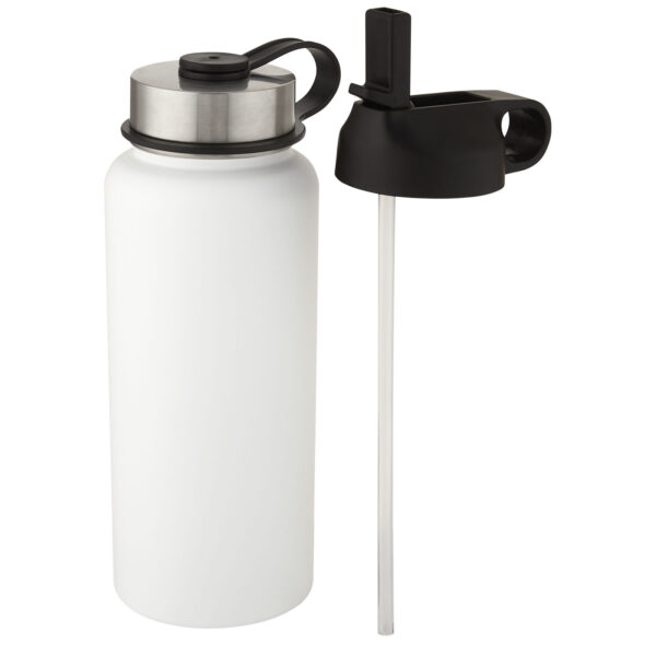 Borraccia sportiva Supra da 1l con isolamento sottovuoto in rame con 2 coperchi