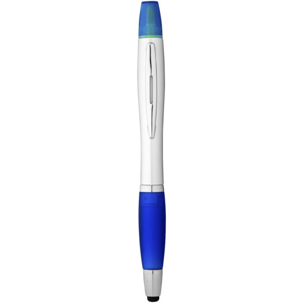 Penna a sfera con stylus ed evidenziatore Nash