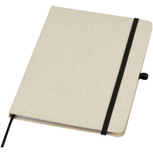 Blocco note in cotone biologico con copertina rigida Tutico