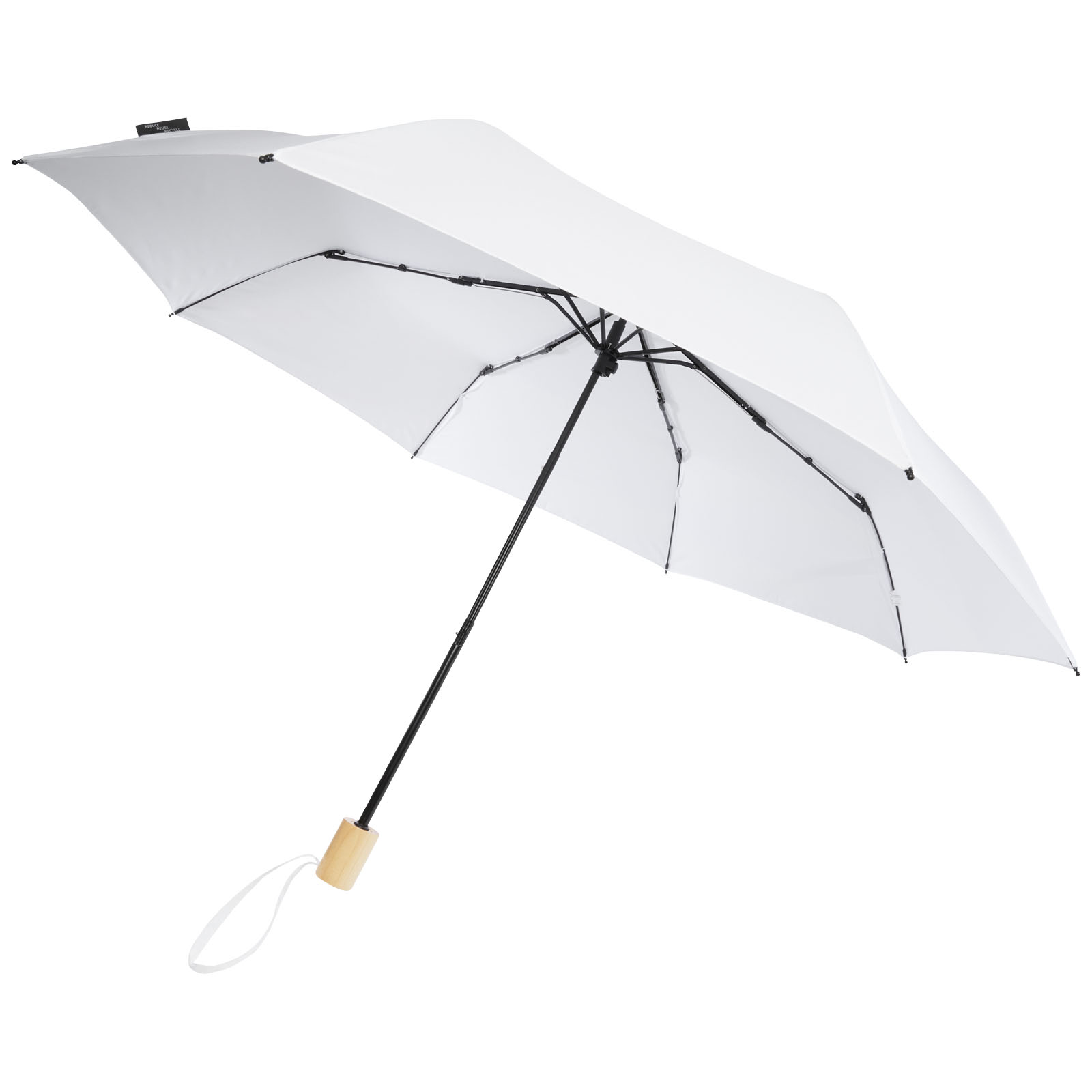Ombrello pieghevole in PET riciclato antivento da 21" Birgit