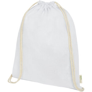 Zaino con cordoncino Orissa da 140 g/m² in cotone organico GOTS - 5L