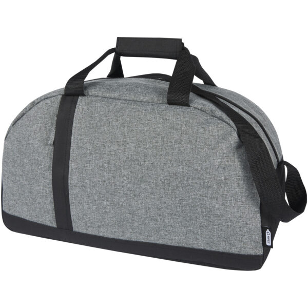 Borsone sportivo bicolore in materiale riciclato certificato GRS Reclaim 21L