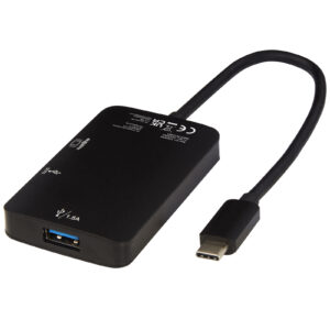 Adattatore multimediale Tipo-C in alluminio ADAPT (USB-A/Tipo-C/HDMI)