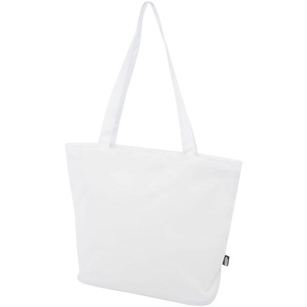 Tote bag in materiale riciclato certificato GRS con cerniera Panama 20l