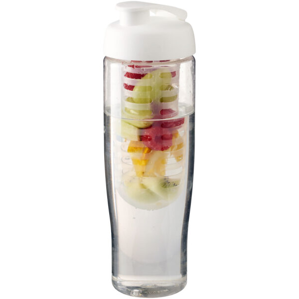 Borraccia sportiva H2O Active® Tempo da 700 ml con coperchio a scatto e infusore