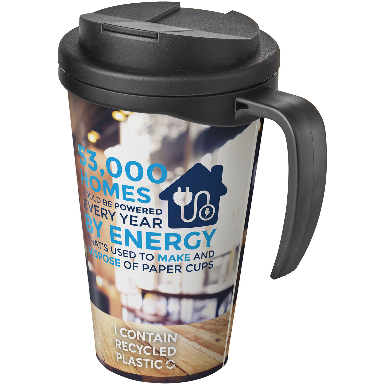 Tazza termica Brite-Americano® Grande da 350 ml con coperchio ermetico