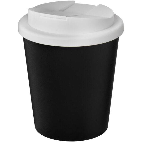 Bicchiere Americano® Espresso Eco da 250 ml in materiale riciclato con coperchio a prova di perdita