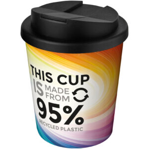 Bicchiere termico con chiusura ermetica da 250 ml Brite-Americano® Recycled
