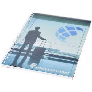 Notebook A5 spiralato Desk-Mate® con copertina in PP