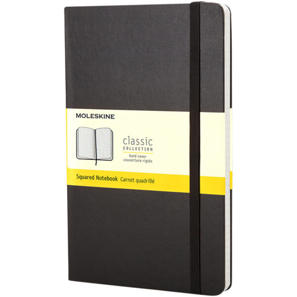 Blocco note con copertina rigida - a quadretti Moleskine Classic PK